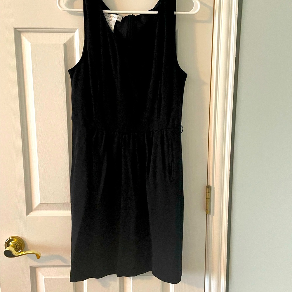 Little Black dress. Knee length. HeAvy knit